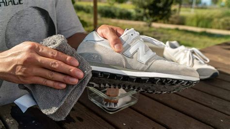 how to clean new balance sneakers.